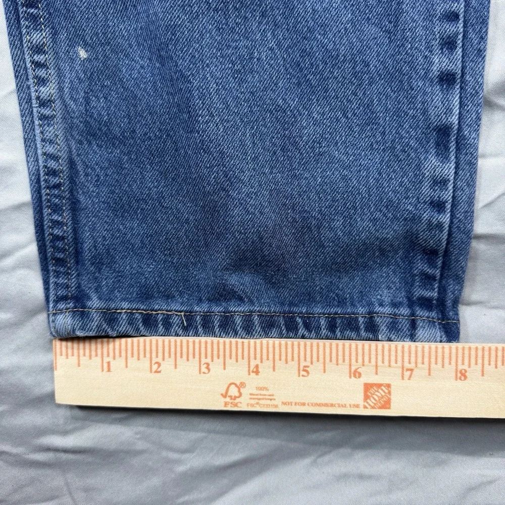 Men's Wrangler Jeans 40x32 (36x32) Relaxed Fit Blue Denim Premium Quality Cowboy